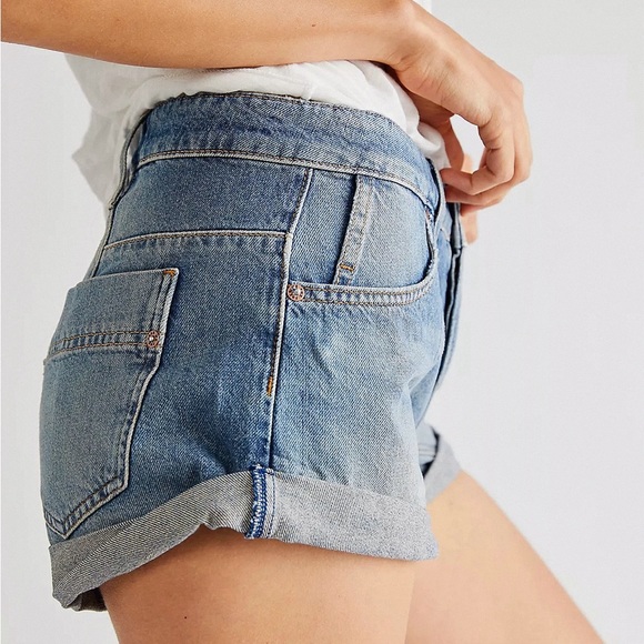 We The Free Pants - Free People We The Free Beginners Luck Slouch Short